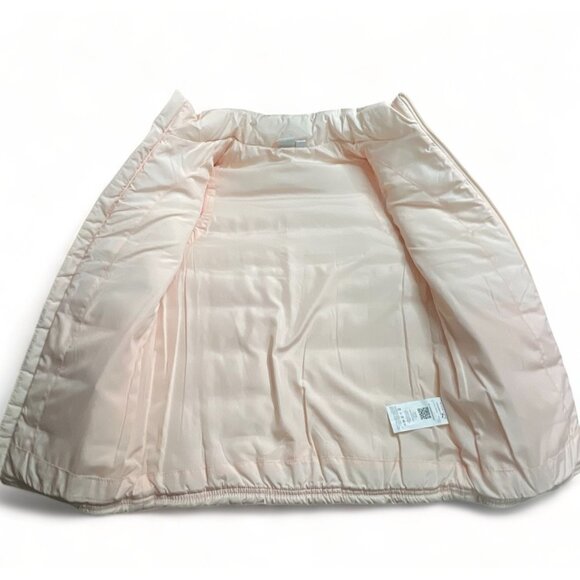 Puma Youth Puffer Vest & Leggings Set Beige & Black Polyester - Picture 4 of 10